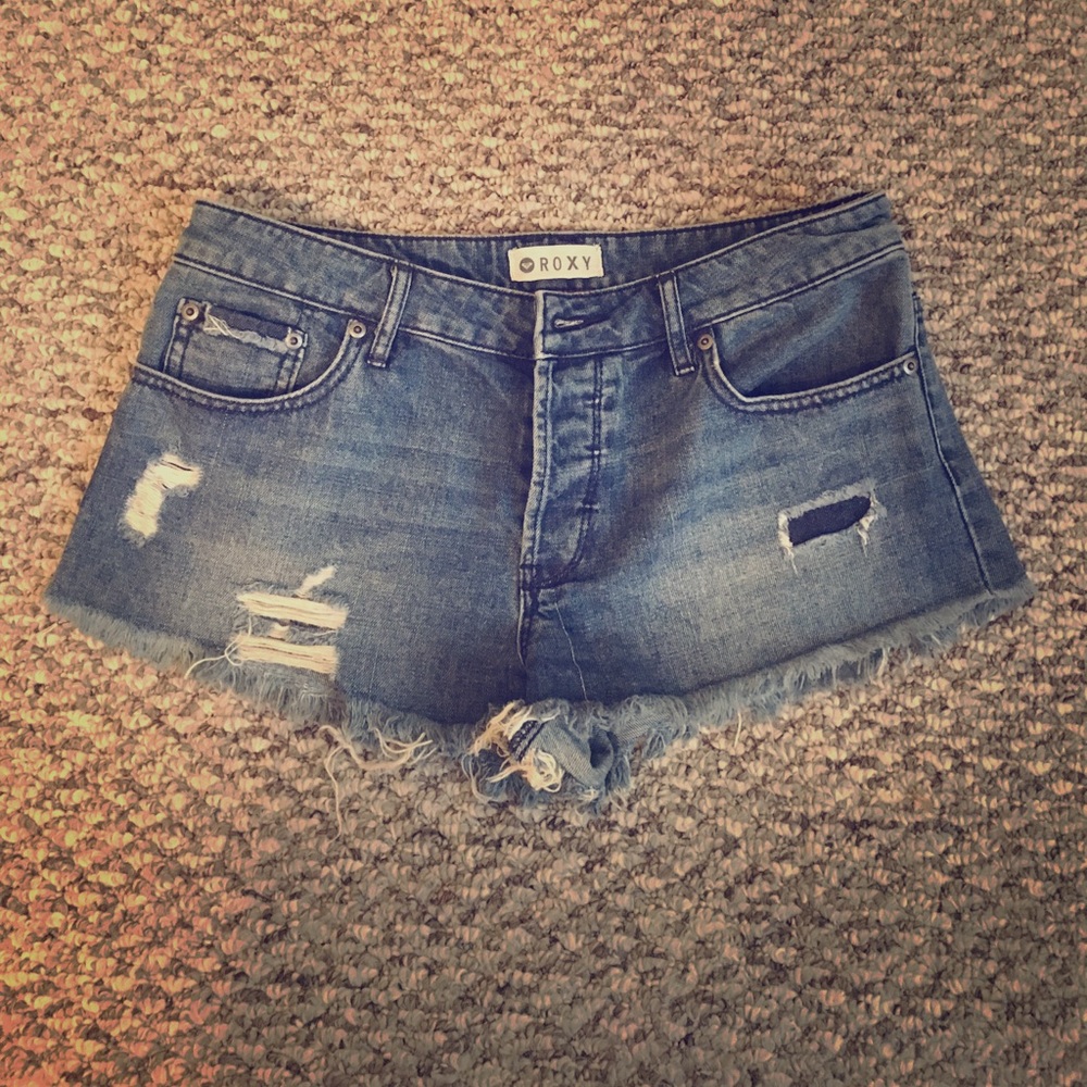 Cheeky Denim Shorts