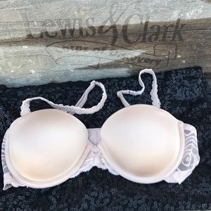 Nude PINK Multiway Push Up Bra