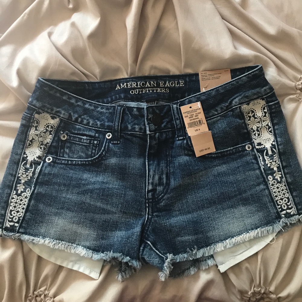 American Eagle Shortie Shorts