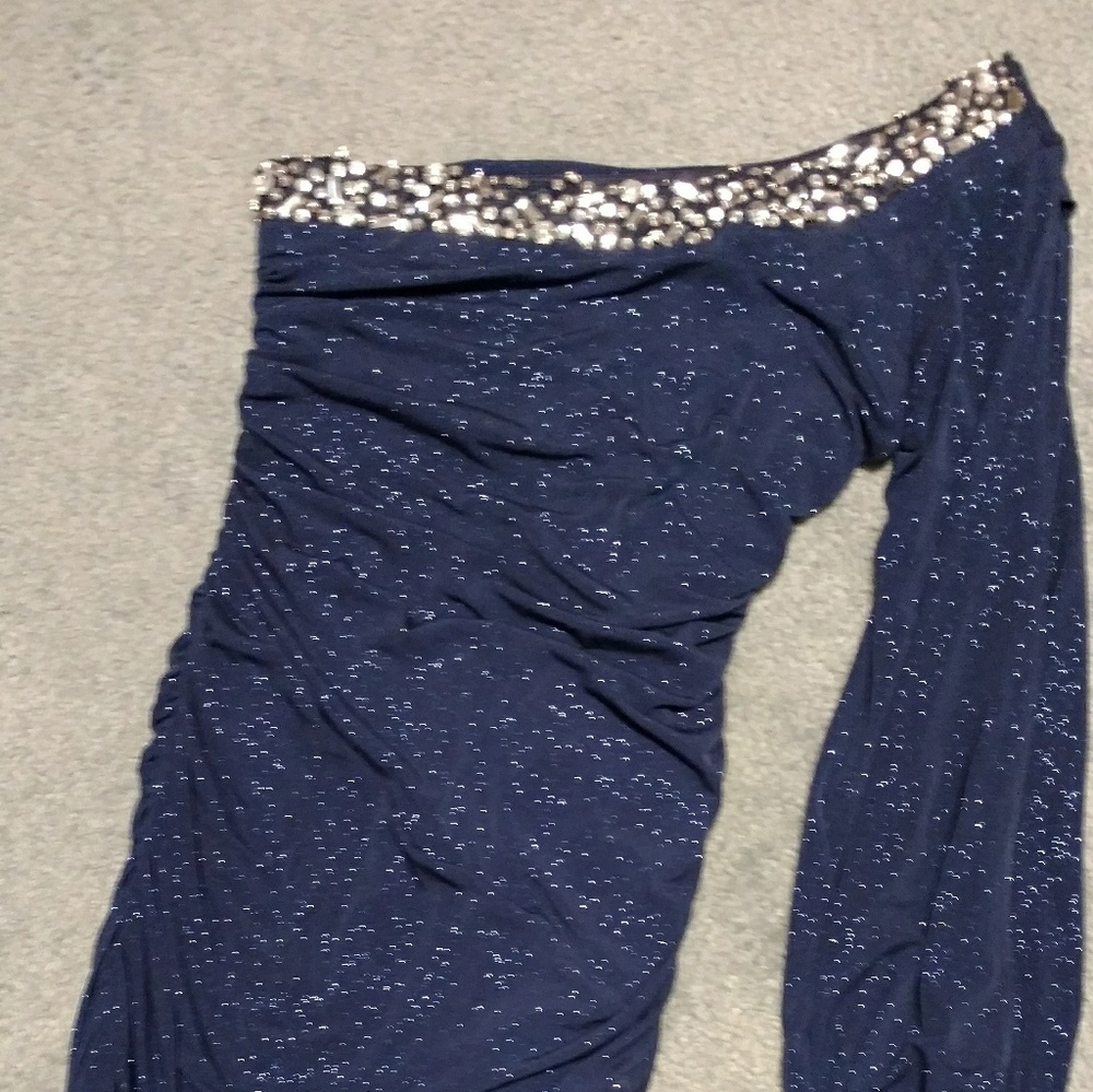 Navy Blue Dress