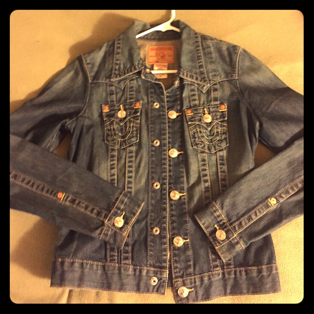Authentic True Religion "Jimmy" Jean Jacket