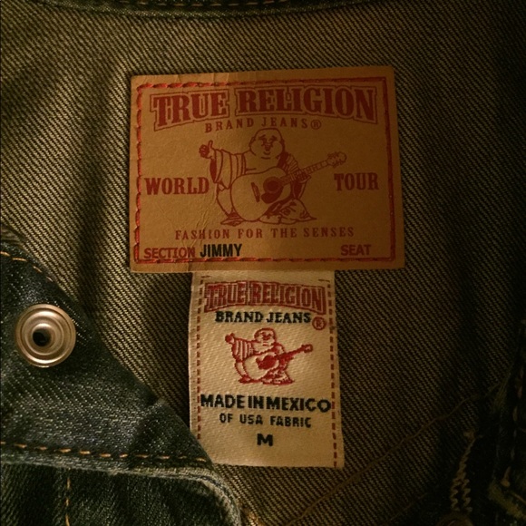 Authentic True Religion "Jimmy" Jean Jacket - Picture 3 of 6