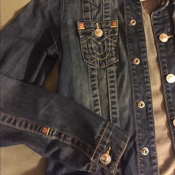 Authentic True Religion "Jimmy" Jean Jacket - Picture 4 of 6