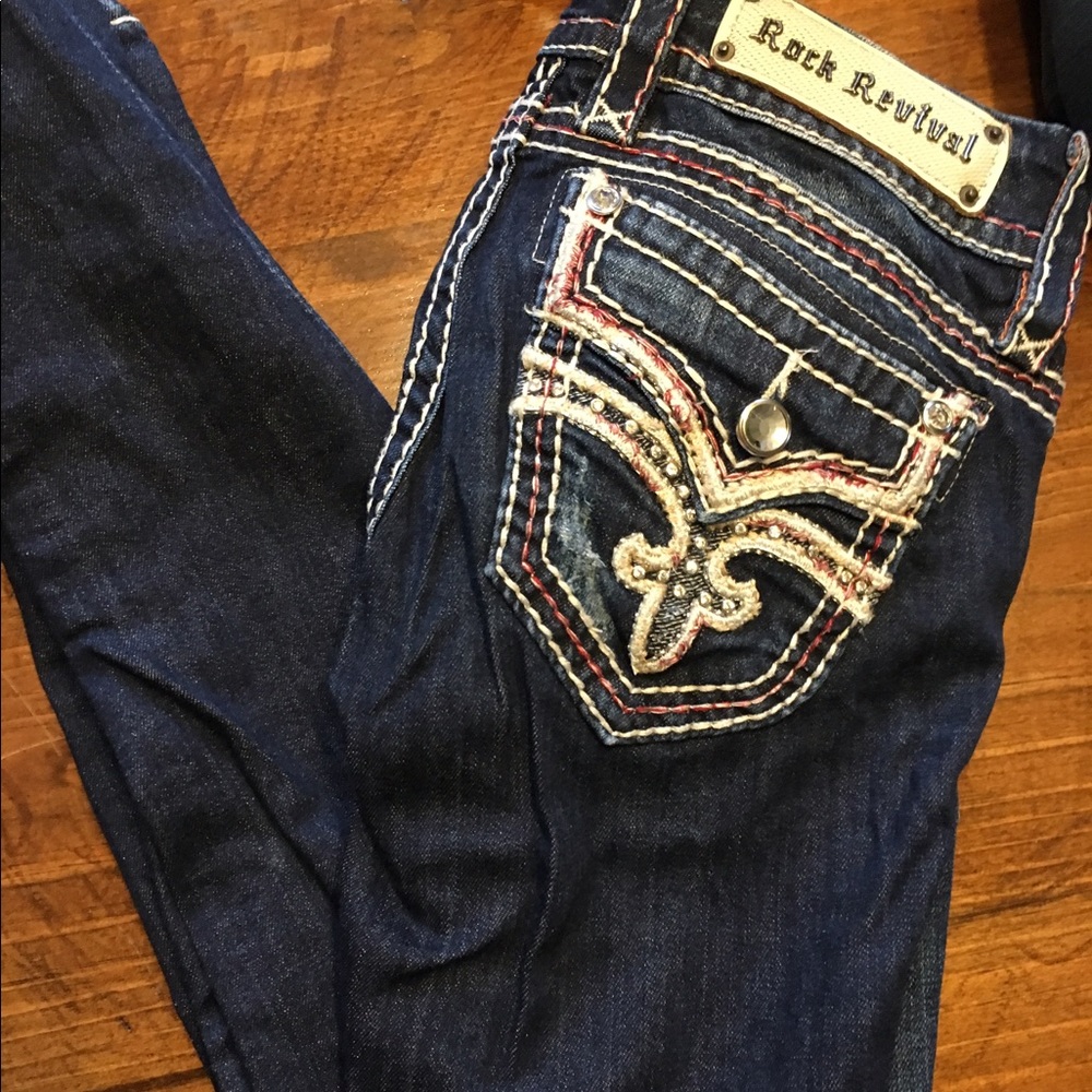 Rock revival jeans. Like new. Size 26
