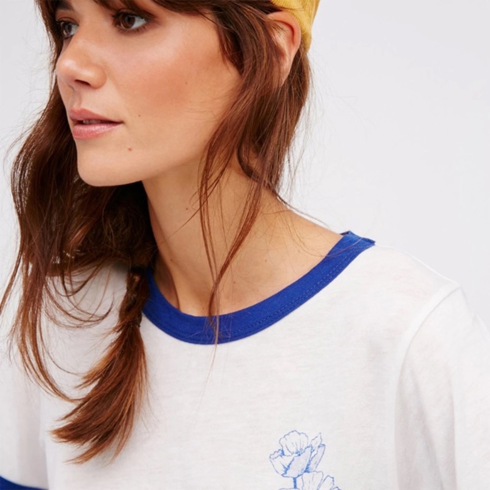 CALIFORNIA Ringer TEE Graphic Vintage T-Shirt NEW - Picture 3 of 8