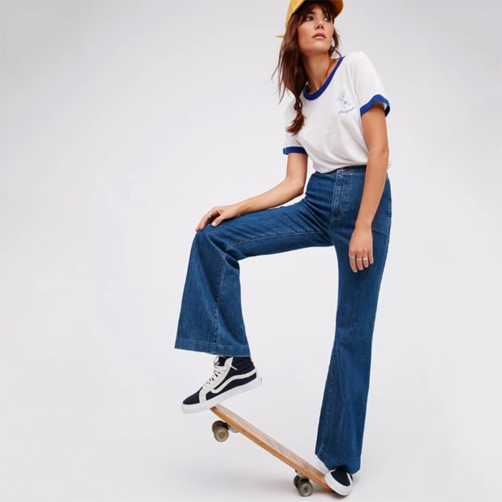 CALIFORNIA Ringer TEE Graphic Vintage T-Shirt NEW - Picture 6 of 8