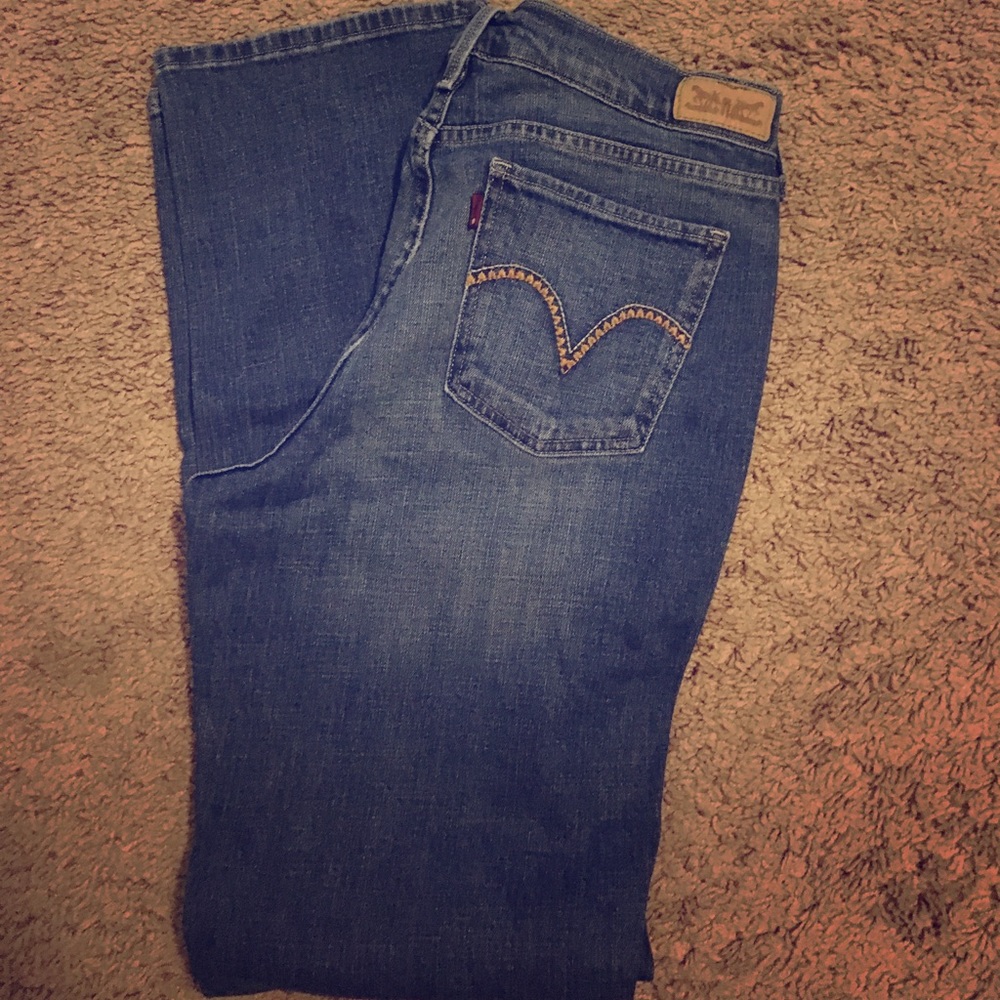 Women's Levis 505 Straight Leg Jeans