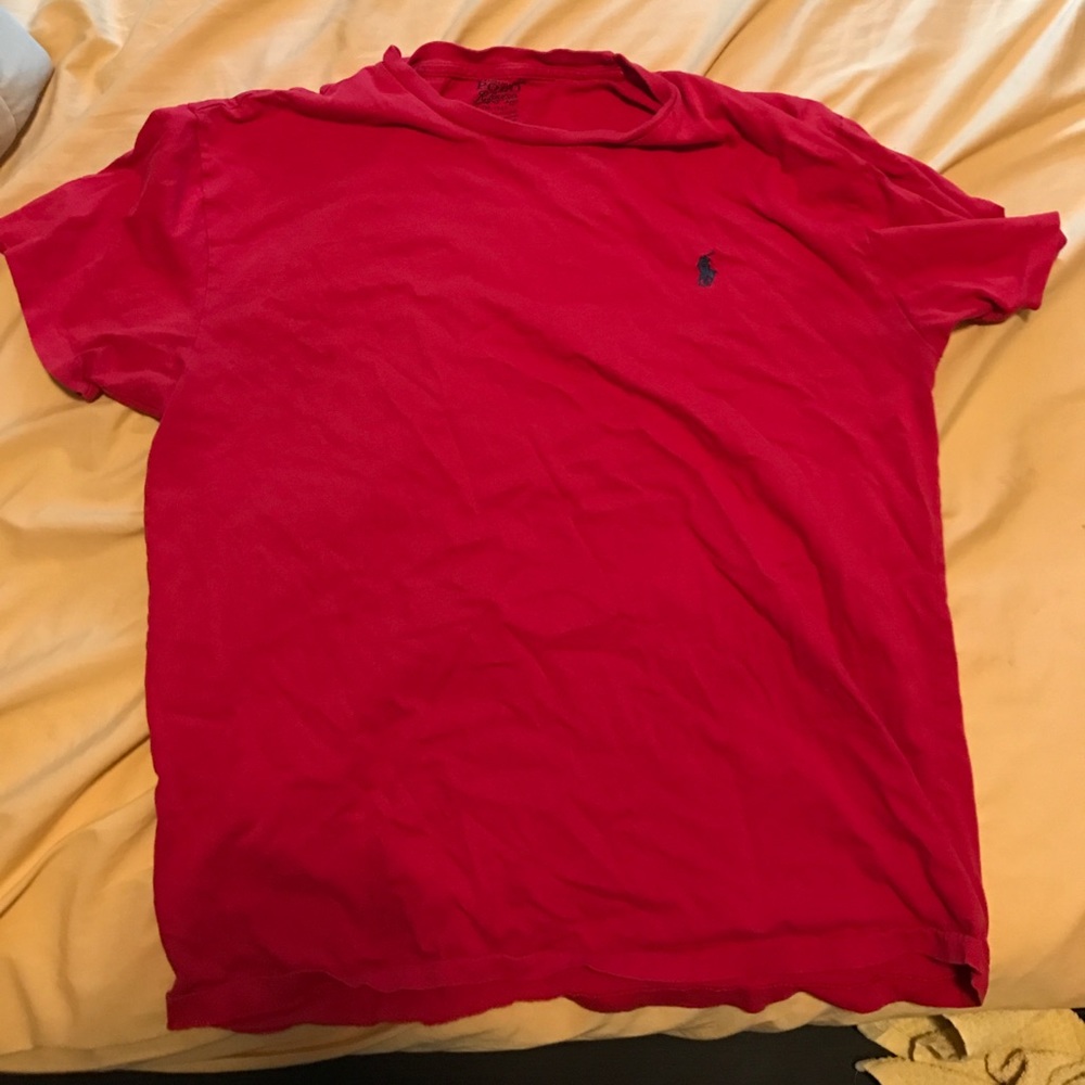 Red and Blue Polo by Ralph Lauren T-shirt
