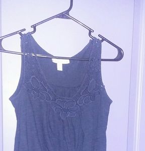 Navy blue summer top