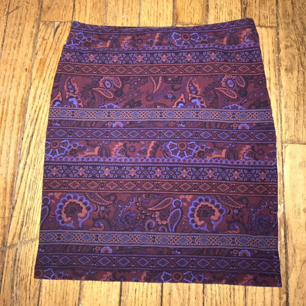 🔹paisley mini skirt🔸