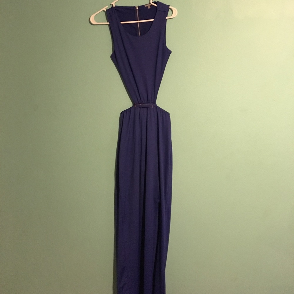 Blue dress