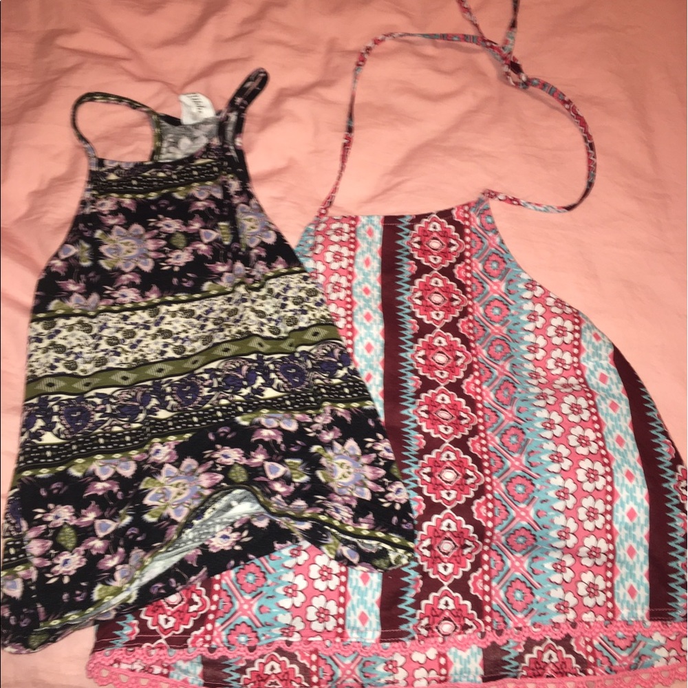 Super cute halter tops