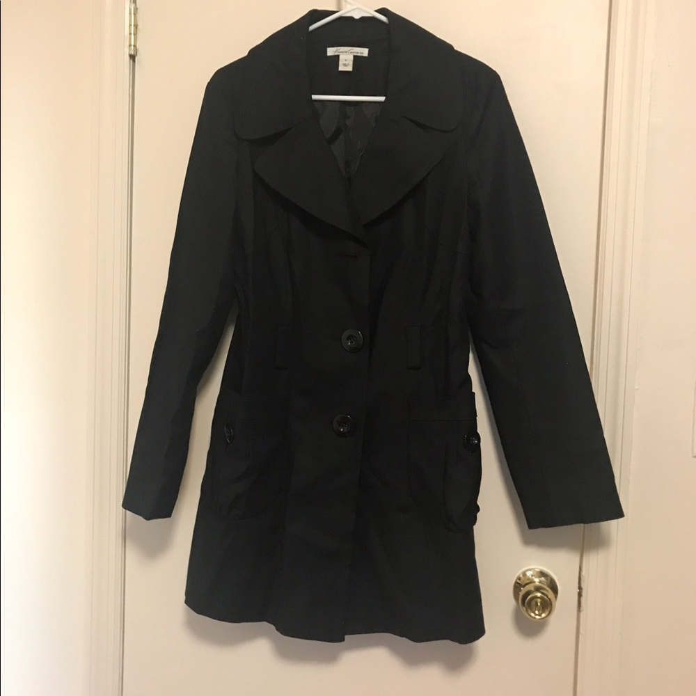 Black Kenneth Cole Trench