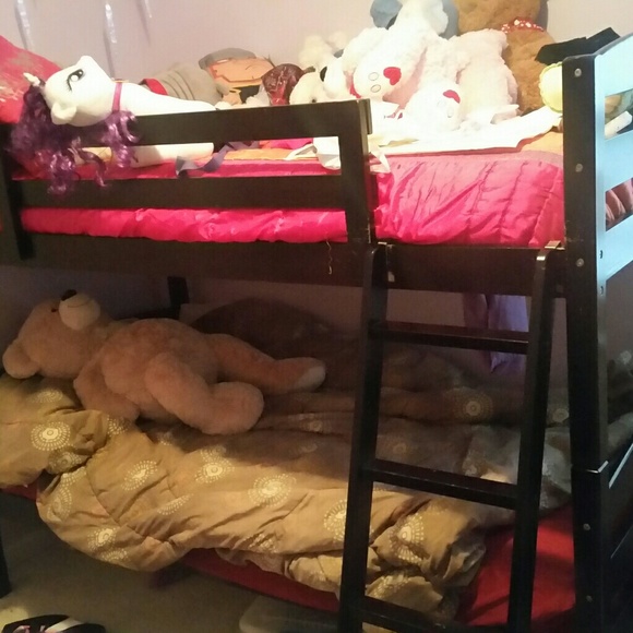 Cherry wood Twin Bunk bed