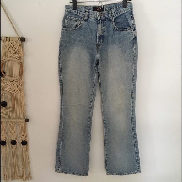 Vintage Jeans | Vintage 9s American Eagle Bootcut Faded Jeans | Poshmark