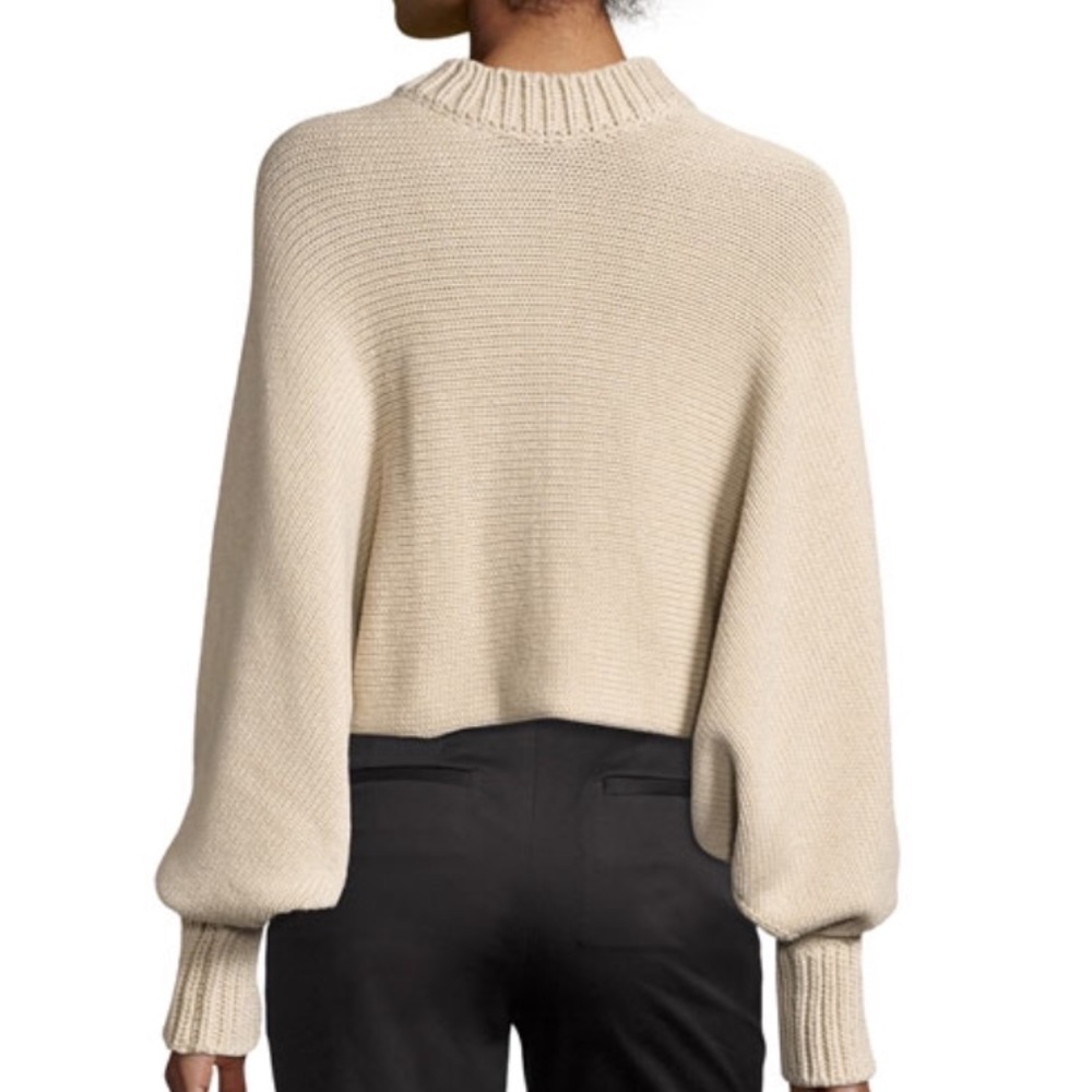 Rosetta Getty cropped oversized sweater - Picture 2 of 4