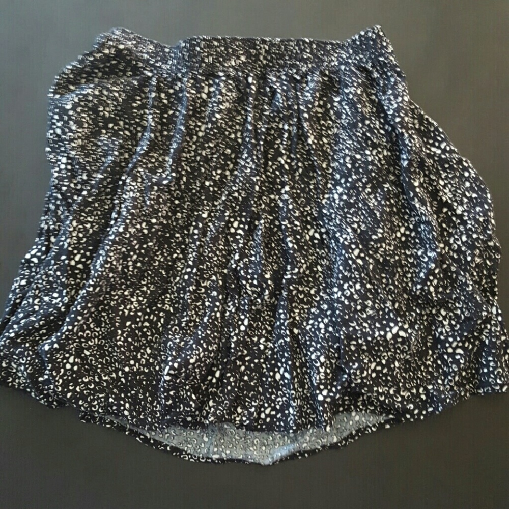 Black & White Summer Skirt