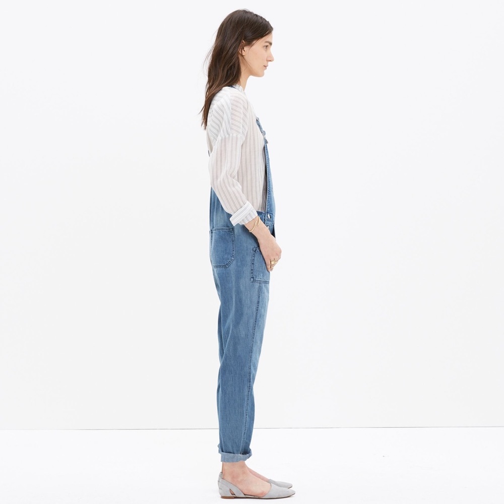 Madewell Denim Overalls Size Small
