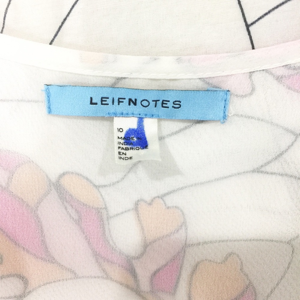 [ Leifnotes ] Patchwork Dress Floral Embroidered - image 8