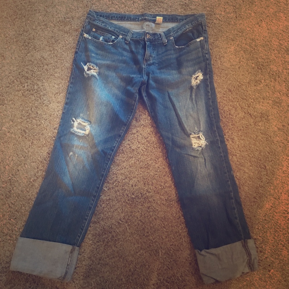 Marc Jacobs Distressed Boyfriend Jeans