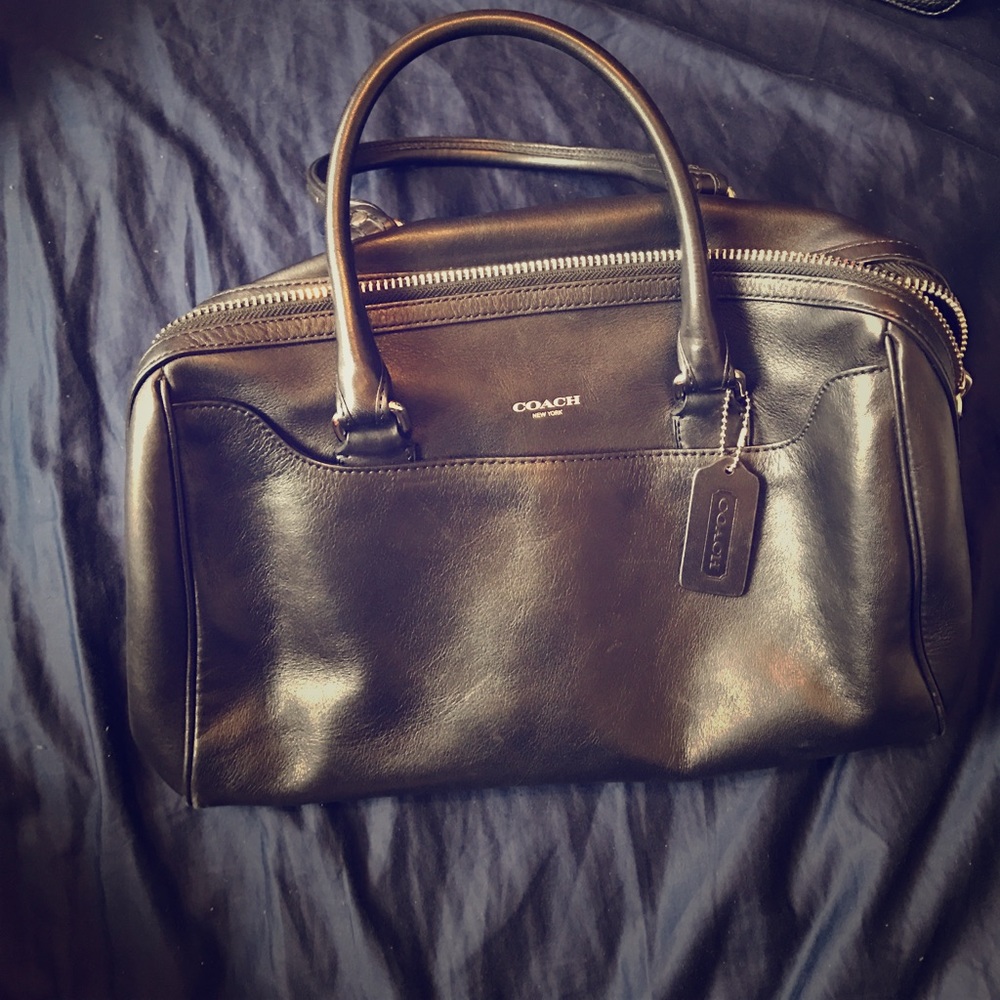 Coach leather purse