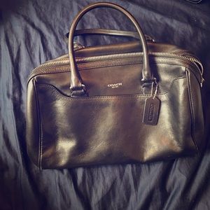 Coach leather purse