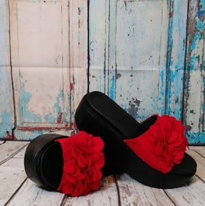 Beautiful wedges sandals