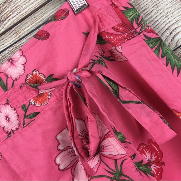 Tommy Hilfiger Women Sz 8 Floral A-Line Skirt - Picture 2 of 4