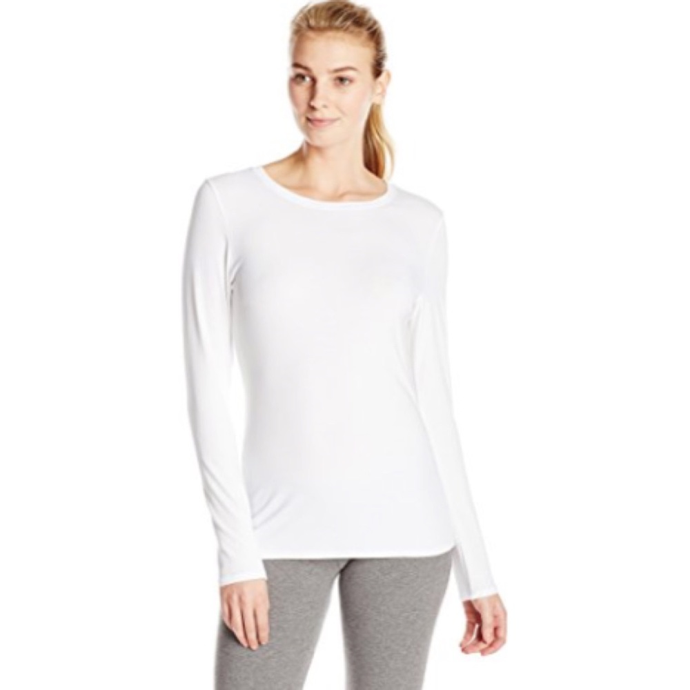 Felina Lingerie Soft White Long Sleeve