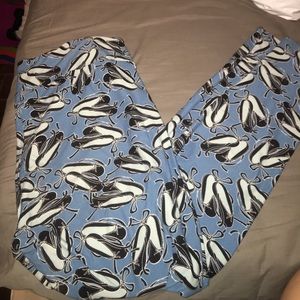 🦄 ballet slipper leggings