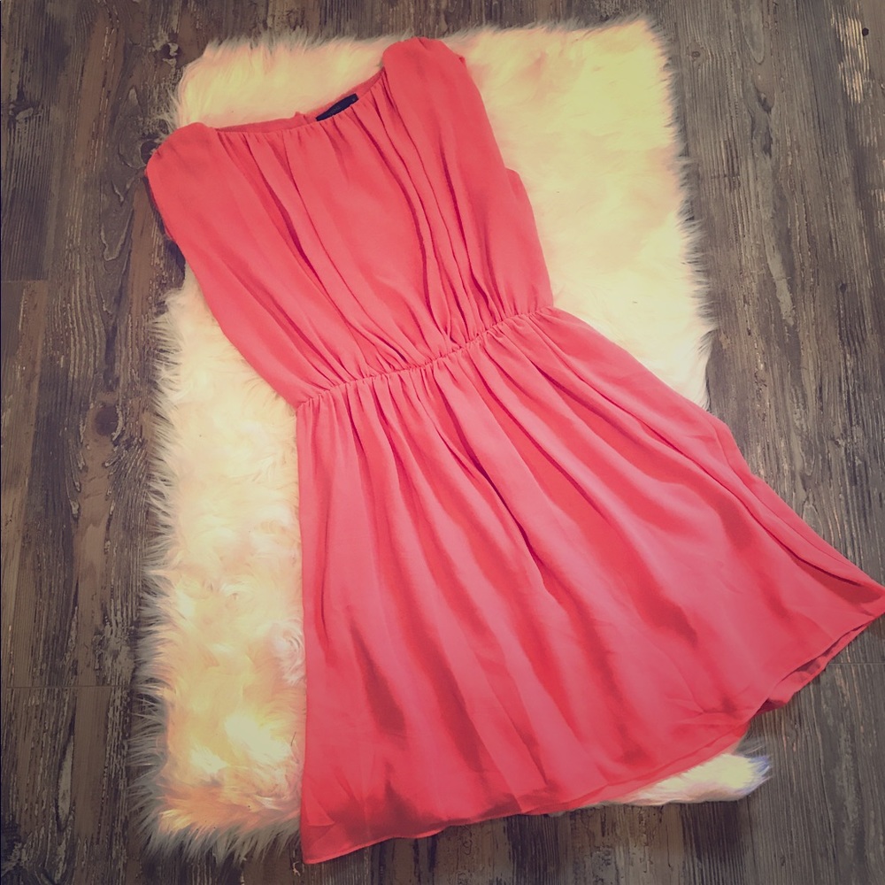 Boutique Brand Sleeveless Pink Dress