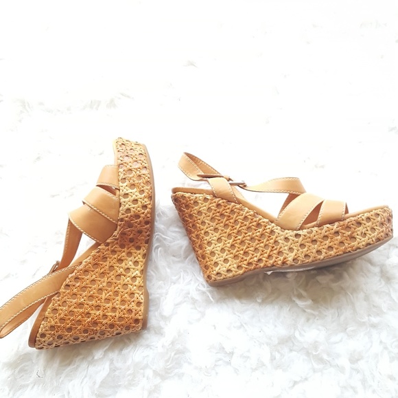 Prada Size 11 Wedges Sandals - Picture 2 of 6