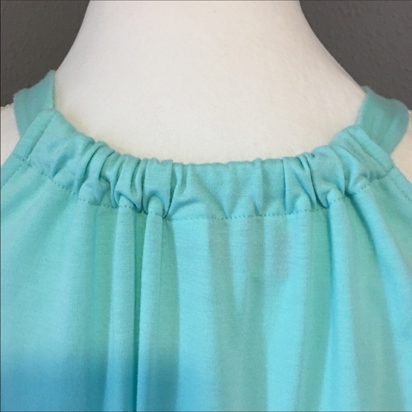 👚NOBO mint sheer tank top•Size Med(7-9)👚 - Picture 3 of 6