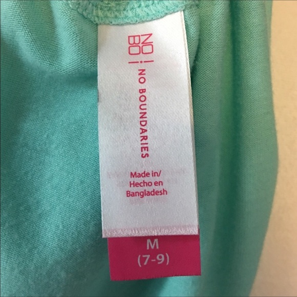 👚NOBO mint sheer tank top•Size Med(7-9)👚 - Picture 4 of 6
