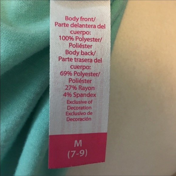 👚NOBO mint sheer tank top•Size Med(7-9)👚 - Picture 6 of 6