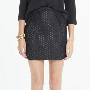 Madewell shirttail skirt