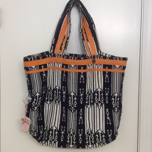 tory burch terry tote