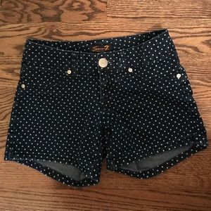 Seven 7 Polka Dot Shorts