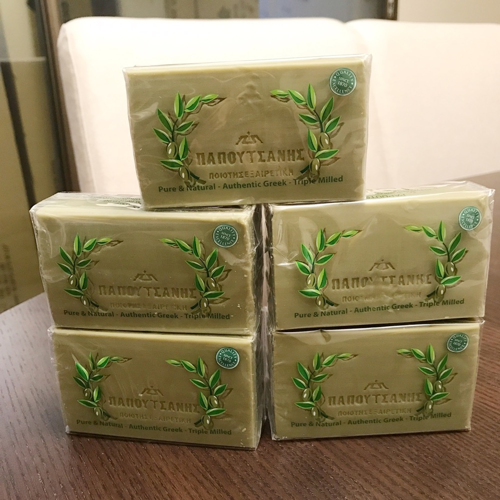 100% Natural Olive Oil Soap from Greece 🇬🇷