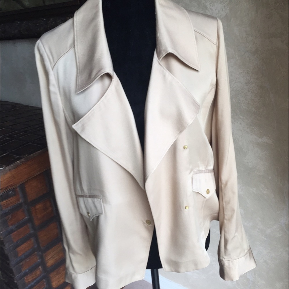 Ann Taylor light brown jacket size M