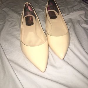 Pristine ted baker nude flats