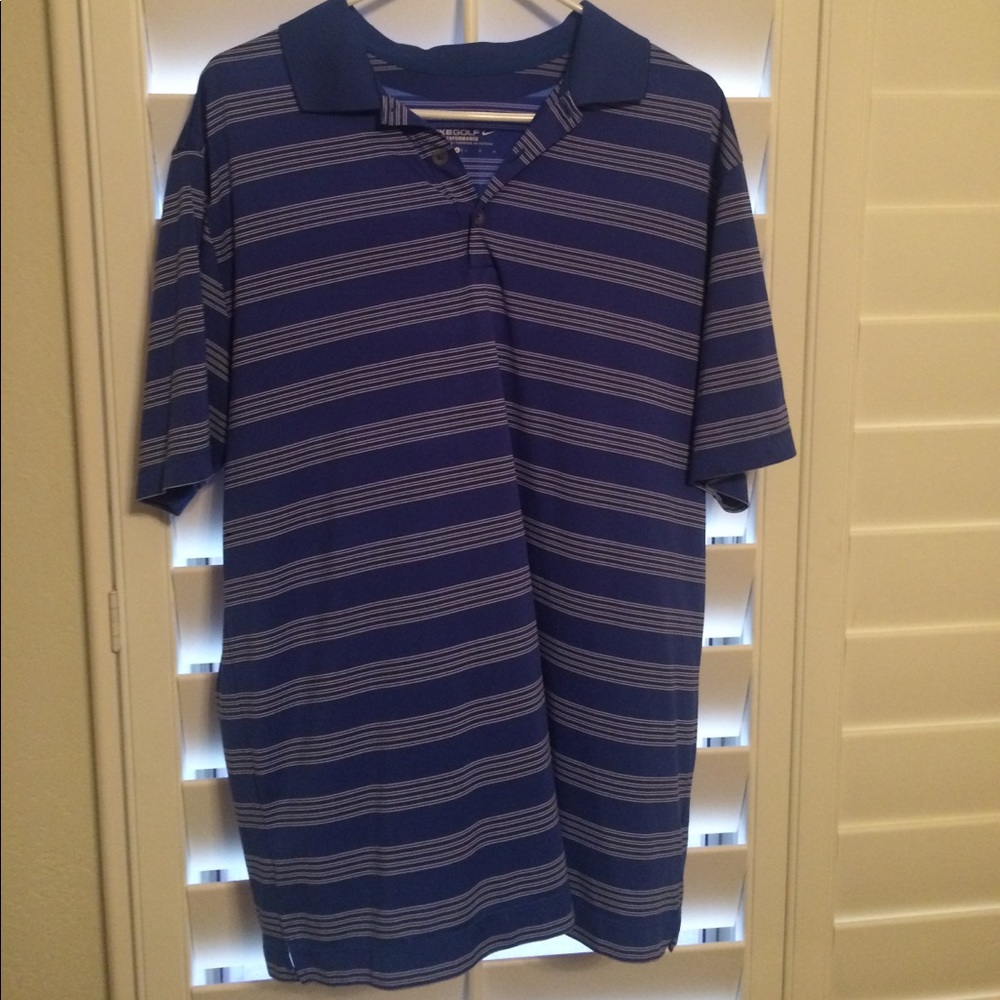 Men Nike Golf Tour Performance Dri-Fit Large Polo