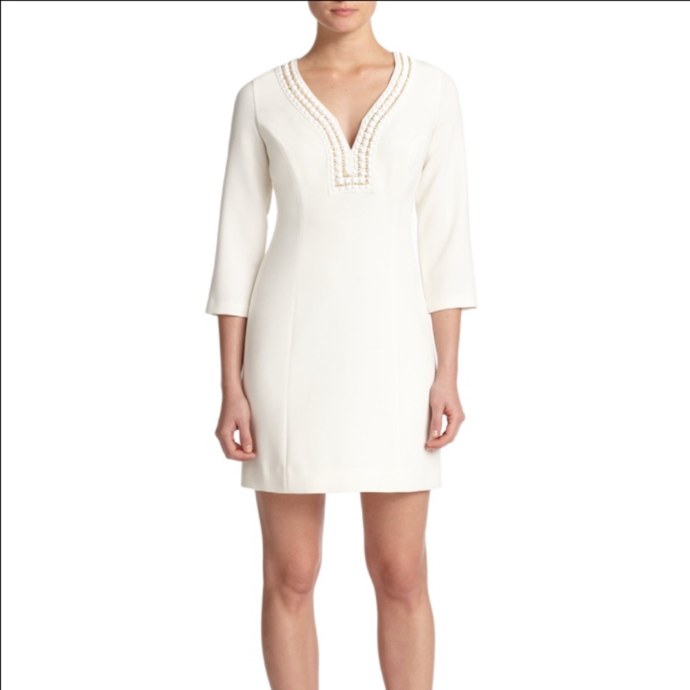 {Lilly Pulitzer} Bennett Embellished Shift Dress