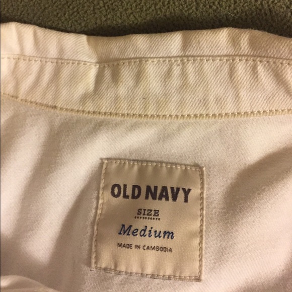 White Long Sleeved Jean Jacket - Picture 7 of 7