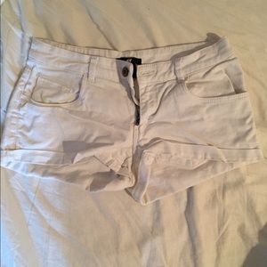 White shorts