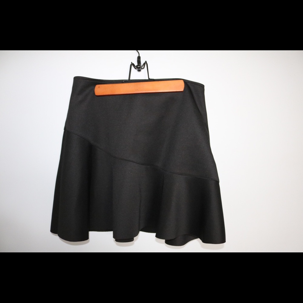 Black Polyester Skirt
