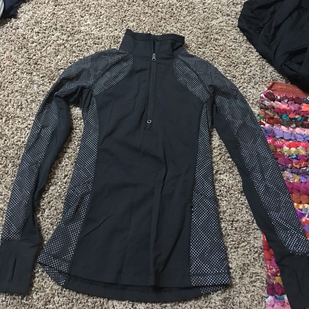 Lulu lemon reflective quarter zip