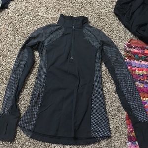 Lulu lemon reflective quarter zip