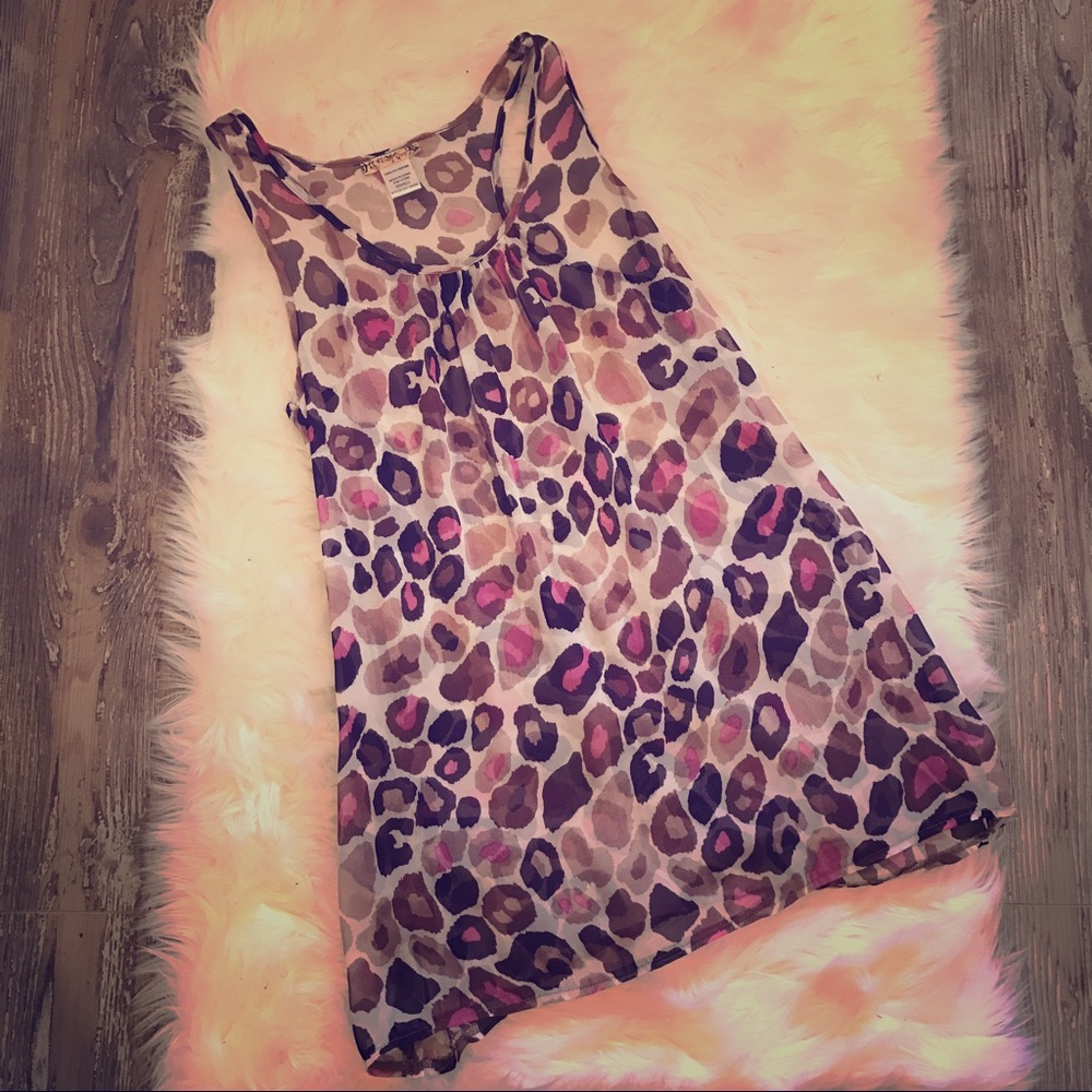 Animal Print Sleeveless Too