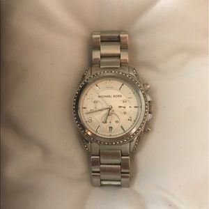 Silver Michael Kors watch